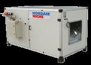 NORDAIRNICHE Direct fired heating and ventilation units Vertical Freeblowing Direct Gas Fired Heaters Heat Input kw Heat Output kw Airflow DV2 75 75 67 4320 5230.00 DV2 150 150 135 8640 5770.