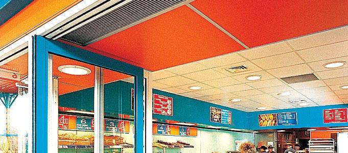 ACT Series... Recessed Ceiling Tile & Surface Mounted Stockroom Heaters.