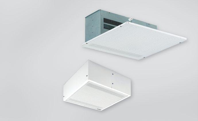 environment for staff and customers. The ACT Series is designed to complement the Airbloc air curtain range to provide a costeffective heating solution.