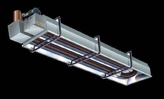 performance. The range of high efficiency Vision radiant tube heaters delivers exceptional performance in terms of efficiency and the potential to reduce energy costs.
