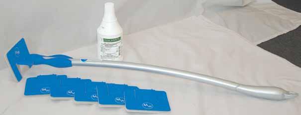 MRI Maintenance Sanitation MagnaWand Cleaning Wand A non-magnetic tool designed specifically to clean and disinfect MRI and CAT scan machines.