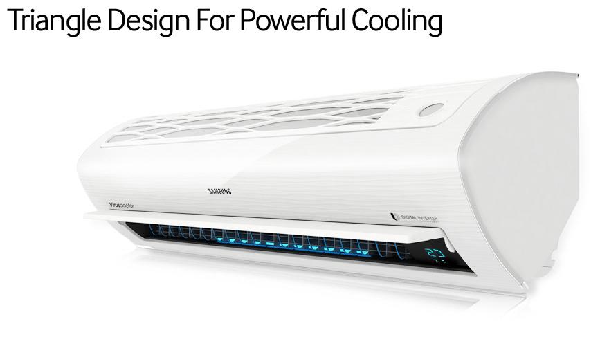circulating cool air faster, farther and wider* around your home. Its Digital Inverter also provides significantly greater energy efficiency.