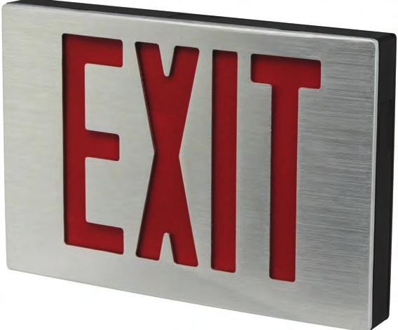 SDCNY Diecast Aluminum Exit Sign NYC Approved The SDCNY is a premium-grade, aluminum housing sign that is architecturally pleasing.