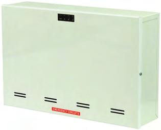 Can install up to 1,000 feet from controlled fixture(s) Emergency fixtures can be ON, OFF, or SWITCHED Long life, maintenance-free lead-calcium battery Unit capabilities up to 220W IMIN Series