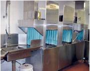 Commercial Dishwashers: Retrofits & Replacements Retrofit Options For conveyor-type machines, install rack sensors that allow water flow only when dishes are present Replacement Options Choose an