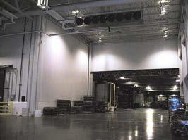 Located in Minneapolis, MN Dock setpoint of 35F Attached to a 20F warehouse 8,000 ft 2