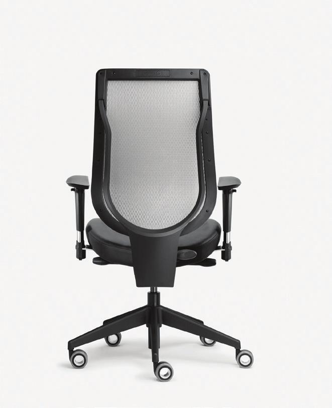 SMART, STYLISH AND UP FOR ANY TASK. JUST LIKE YOU. Available in either midback or highback, with an upholstered seat, the You chair makes a statement in any office environment.