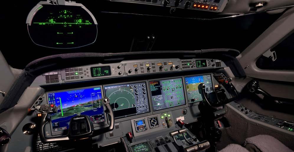 AVIONICS & COCKPIT AVIONICS: Honeywell Primus Epic PlaneView Cockpit AIR DATA COMUTER: (3) Honeywell AZ-200 Air Data Modules AUTOMATIC DIRECTION FINDER: Dual Honeywell DF-855 AUTOTHROTTLES: Yes