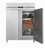 Gastronorm compatible Reversible doors Operates up to 40 C Fitted