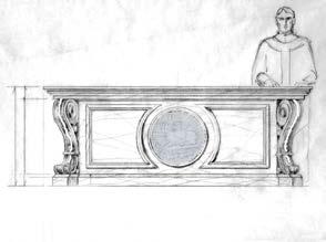 6: New Marble Altar with mosaic and