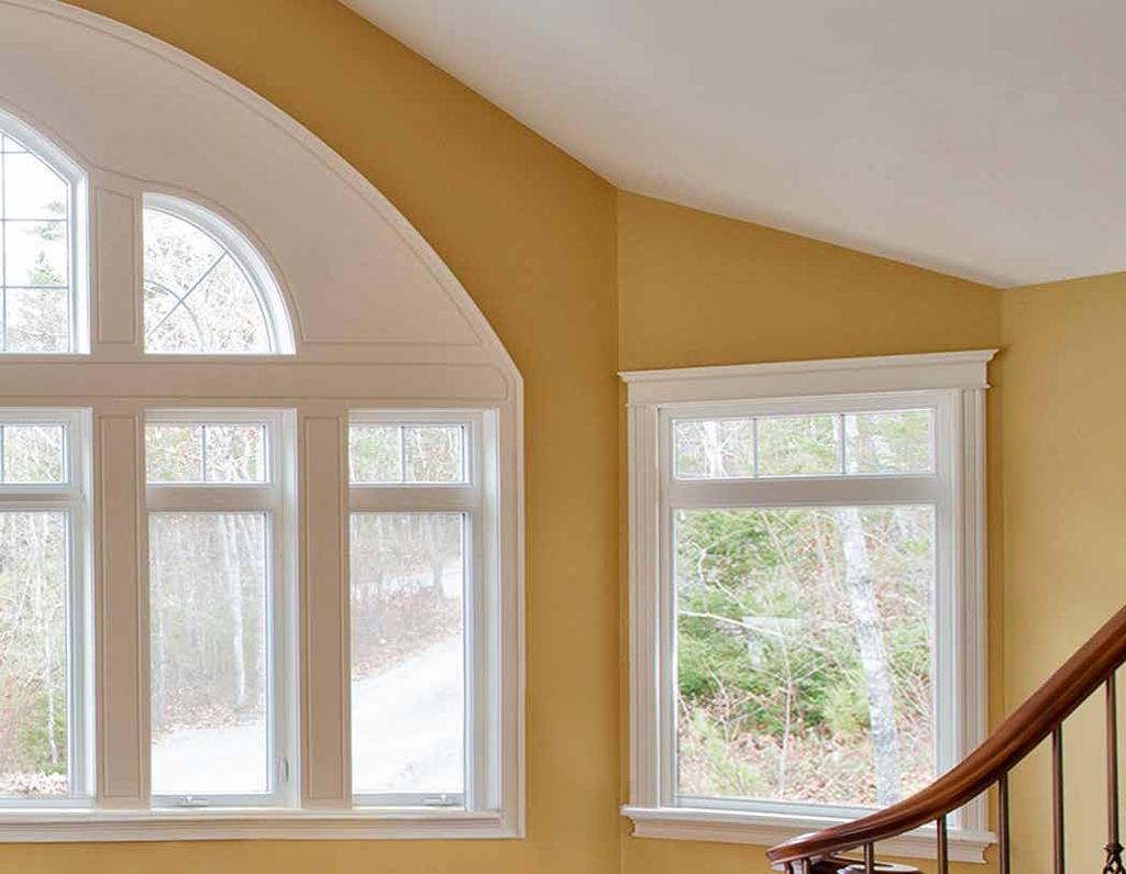 CUSTOM SHAPES Choosing custom-shaped windows for your home will enhance the beauty of any room, provide additional natural light and make a bold statement. Most custom-shaped windows are fixed.