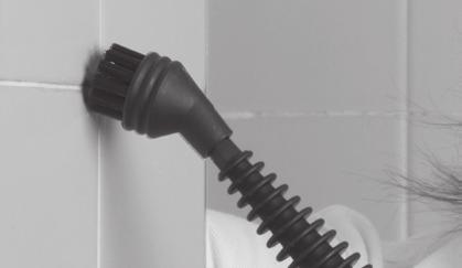 Concentrator Nozzle: This is the attachment you ll use for general steam cleaning. In the house, it s perfect for cleaning a variety of openings, window frames, shelves, tiles, blinds and more.