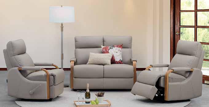 Domani Range Taking its design cues from the Bianca Range, the Domani offers a larger sofa size. Built with the same quality upholstery as the rest of the Zoletti Range.