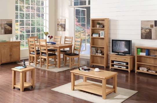 KLARA RANGE LOOKING FOR THE FULL SET? MATCHING DINING FURNITURE AVAILABLE The Klara range is a modern and robust collection. The collection will give a stylish look to any living room.