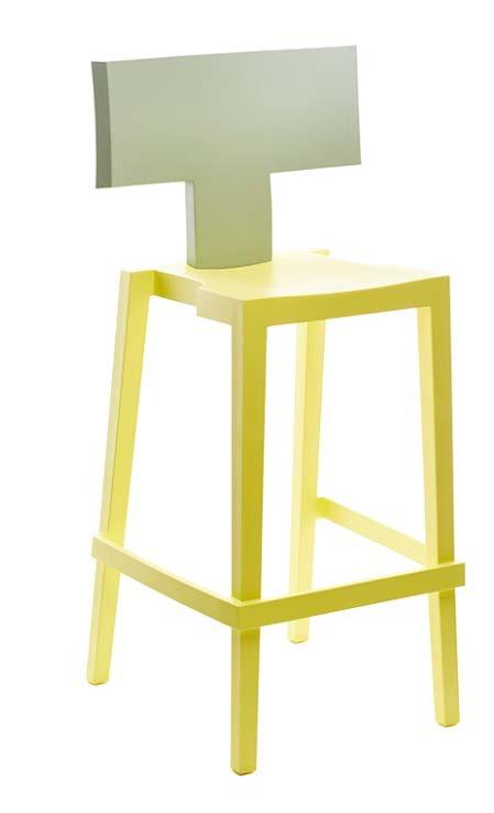 STOOL BASE : Yellowish White 4 x STOOL BASE :