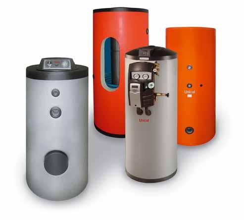 Other accessories DHW STORAGE PRODUCTION CYLINDERS To complete the heating system, in the catalogue, there are different models of DHW storage and production cylinders available, with a coil heat
