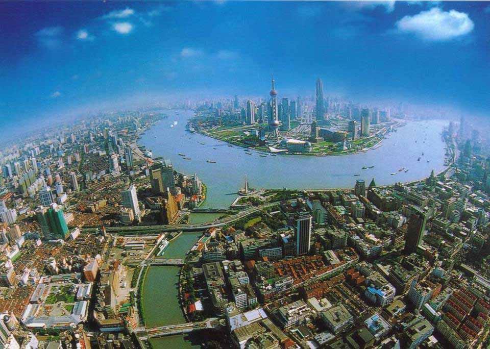 The Pudong area, the suburban development and the EXPO 2010 are the three most