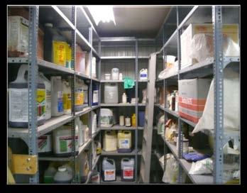 FALLING HAZARDS Hazards of Falling Items Items that are stored or placed in locations