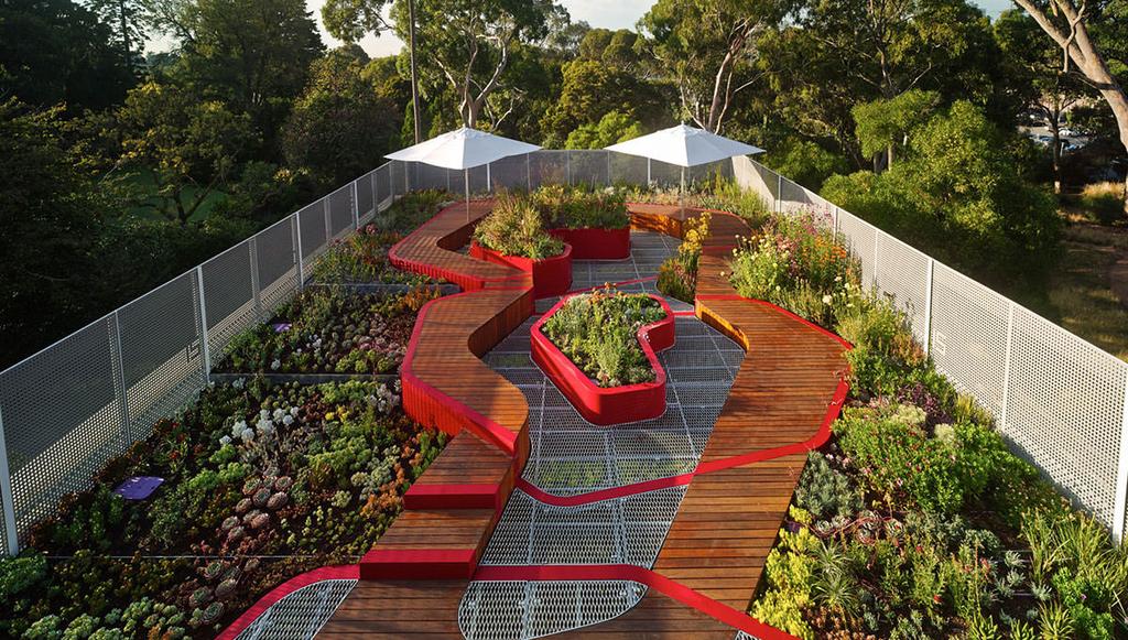 Page 4 The Burnley Living Roofs at the University of Melbourne s Burnley Campus is a worldclass research and teaching facility and the first of