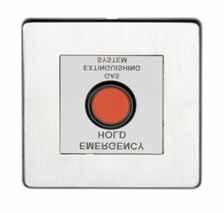 14 Hold / Abort Extinguishing Peripheral Advanced Gas Panel Technology The Hold and Abort switch modules complement the Ex-3000 series Extinguishing panels.