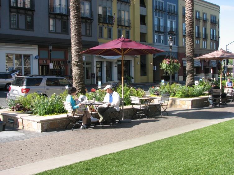 Maximize utilization of commercial sites along West Huntington Drive by encouraging compact site design and street-oriented buildings.