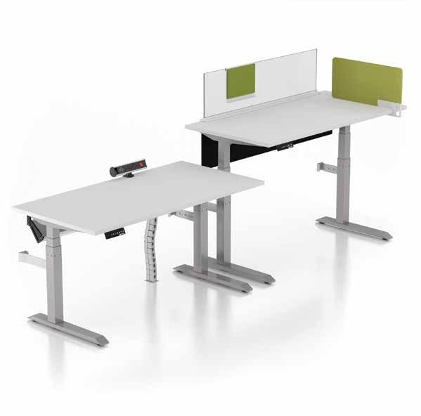 TABLES HiLo Our HiLo table and benching system delivers