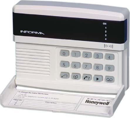 ADE Gen4 Speech Dialler Engineering Information Description The Informa is a Speech Dialler for use with intruder alarm systems. When the control panel recognises an alarm it triggers the Informa.