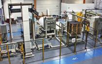 T-WIND / Nonwovens Automation Quality all the way to packaging Complete installation supplied by Trützschler Nonwovens Solutions for shipping and storage At the end of the production line, the