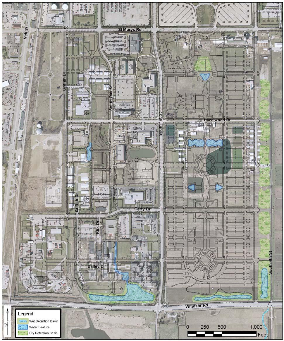 Outlet to Embarras Figure 4-3 Proposed Stormwater