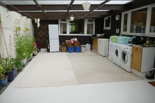 around the property which leads to the excellent patio providing a superb