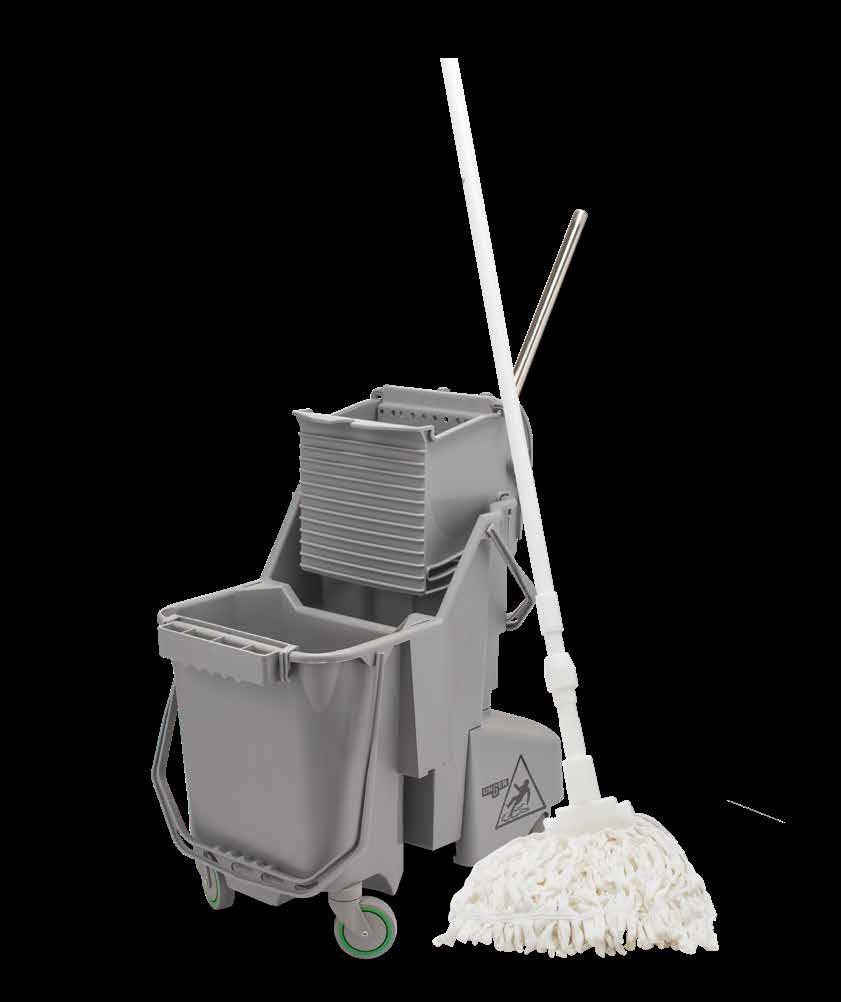 MOP SYSTEMS GALLERY COMBINATION H () TX706 Dual Bucket Wringer System () TX75 BetaMop