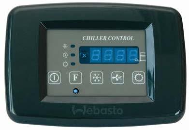 Designated Control Panels The chiller unit is operated and controlled by the Chiller Control digital control panel.