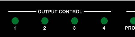 H. OUTPUT CONTROL SECTION 1. The following LED s are SOLID GREEN when the output is ON. 2. COMPRESSOR: illuminates when the compressor has cycled on. 3.