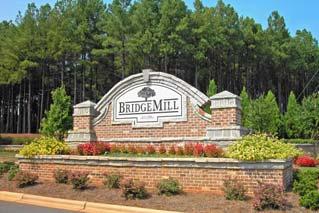 WELCOME TO: Located just behind south Charlotte s premier community of Ballantyne, in Lancaster County, South Carolina in the growing 521 corridor, BridgeMill puts great shopping, dining and business