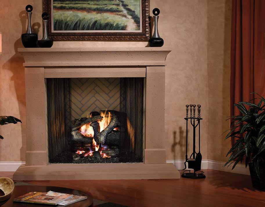 WOOD Birmingham The Birmingham offers high performance and flush hearth designs for finishing right up to the