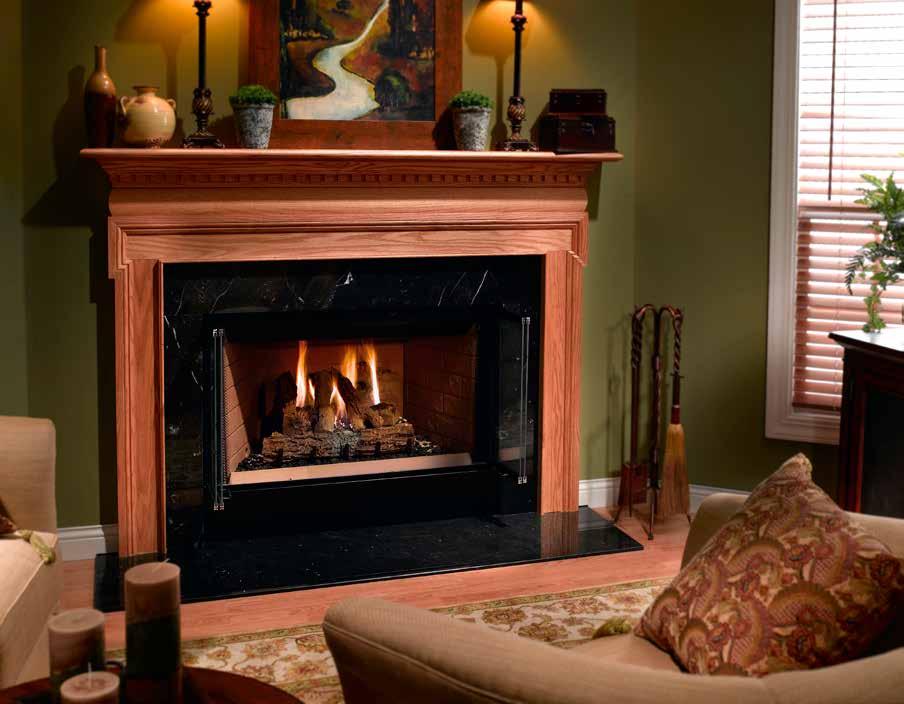 WOOD Accelerator The Accelerator features meticulous craftsmanship for robust fires and an impressive appearance.