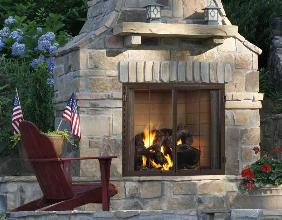 OUTDOOR WOOD Castlewood The Castlewood turns any outdoor area into a welcoming and relaxing living space.