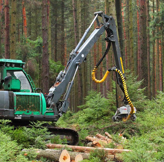 The effect from a fire on a forestry machine could be consequential not only to the equipment itself and its operator.