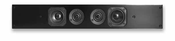 SL SERIES - SOUNDBARS Artcoustic pioneered the first concept of an all-in-one LCR (left, centre and right) soundbar as far back as 1997.