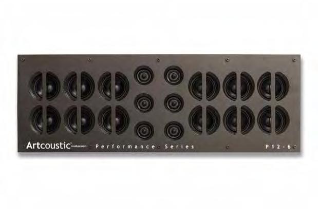 PERFORMANCE SERIES P12-6 ARRAY PS2 PS4 PS6 This model can be used as a single sound reinforcement speaker, or mounted as multiples, with adjustable angles.