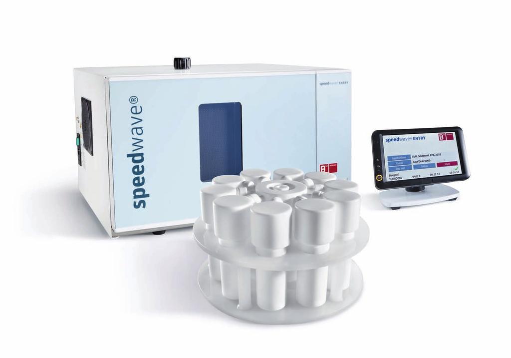 Speedwave Entry Look at the essential Easy, safe and efficient Ideal for routine analysis, training and study Especially in routine analysis, where large amounts of samples must be