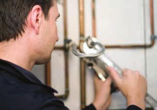 Efficient Heating More heating output More heat transfer for domestic hot water Consistently lower