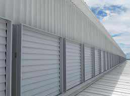 ECO INDUSTRIAL LOUVERED VENTILATORS ECO ventilators provide both intake and exhaust ventilation for most kinds of industrial and