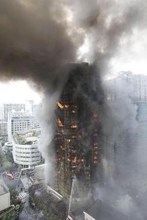 This is the cause of recent expanded East Asian high rise building fires.