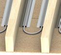 range of solutions for installing between existing battens or new joists. Ideal for new builds, extensions and renovations, especially first floor level.