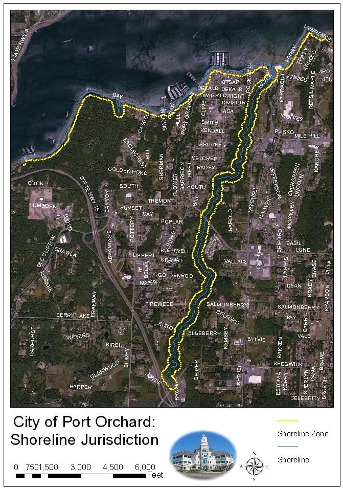 3.2 Study Area According to the Shoreline Management Act, found in WAC 173-26, and RCW 90.58, local jurisdictions must create a Shoreline Master Program (SMP) for any shoreline of the state.