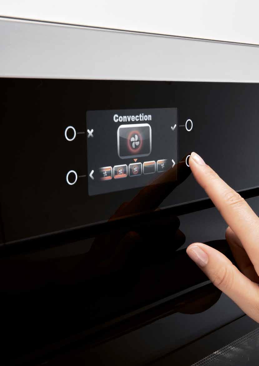 16 17 Built-in ovens Bertazzoni built-in electric ovens feature Bertazzoni s fan technology and programmable micro-processor controlled cooking modes.