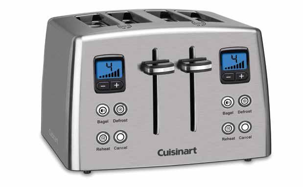 INSTRUCTION BOOKLET Cuisinart Countdown 4-Slice Toaster For your safety and continued