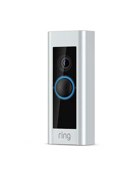 The ltimate Ring xperience RING VIDEO DOORBELL PRO 1080p HD CAMERA Always have a clear view of your home s entrance with wide-angle 1080p HD video.