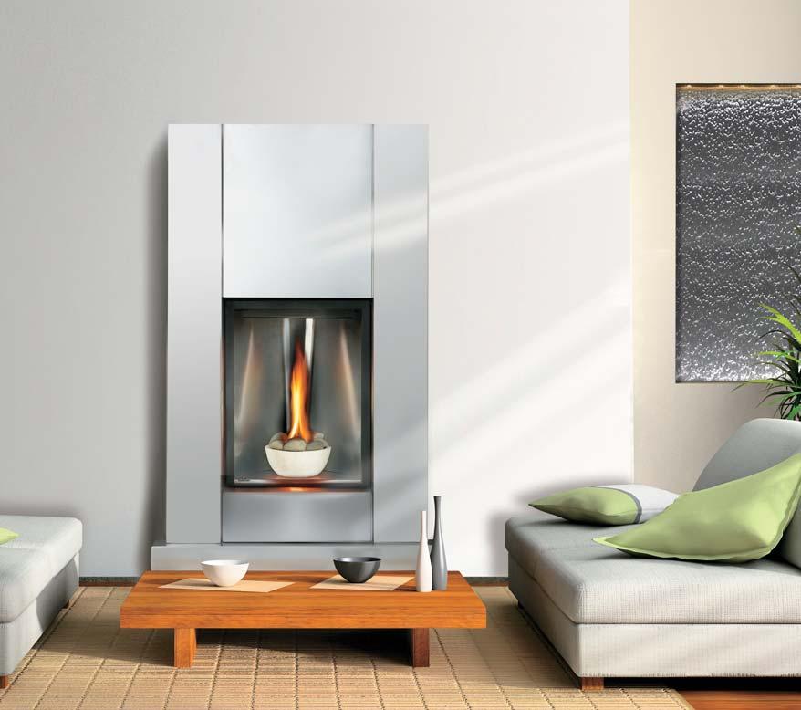 The Tureen GD82-T Contemporary, modern elegance Remote Hand-held modulating thermostatic remote control included Combining style, modernism and elegance into one fireplace, Napoleon is excited to